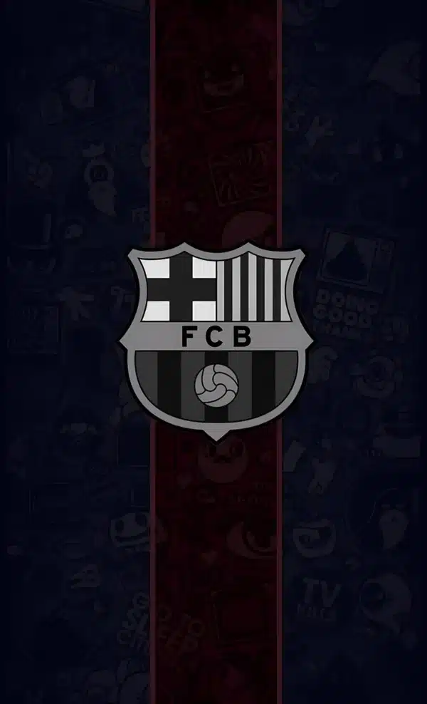 والپیپر Barcelona طرح لگو تیم