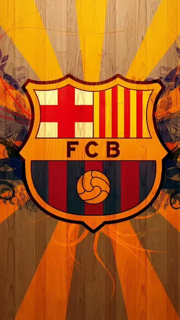 والپیپر Barcelona طرح لگو تیم