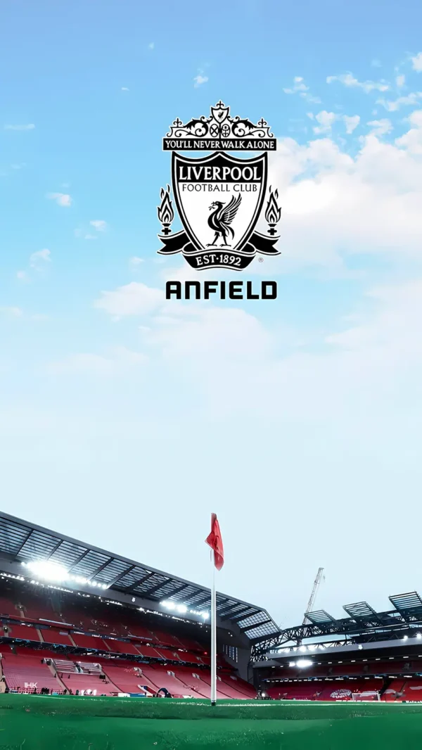 والپیپر لیورپول استادیوم آنفیلد خانه افسانه‌ها
