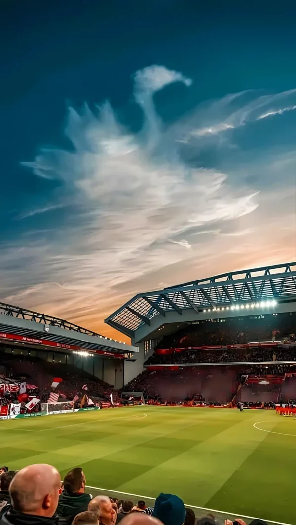 والپیپر لیورپول استادیوم آنفیلد خانه افسانه‌ها