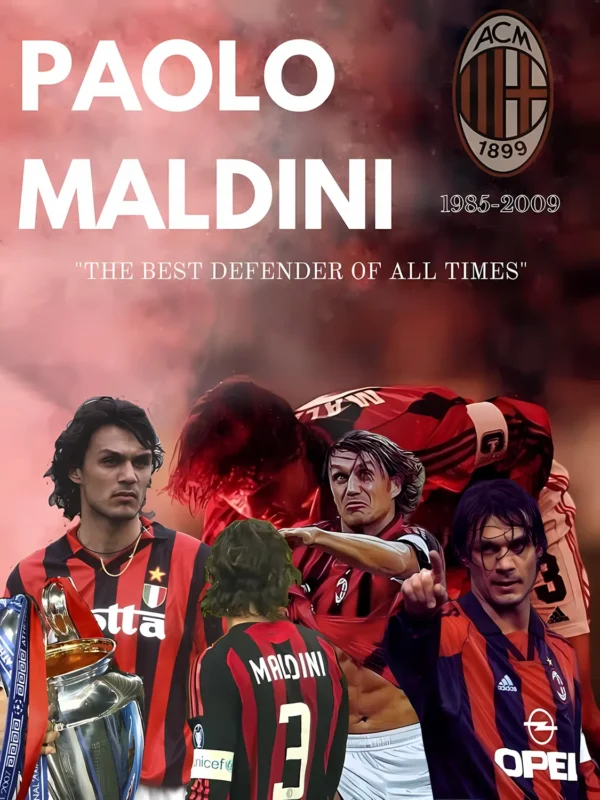 تصویر مالدینی در فینال لیگ قهرمانان اروپا