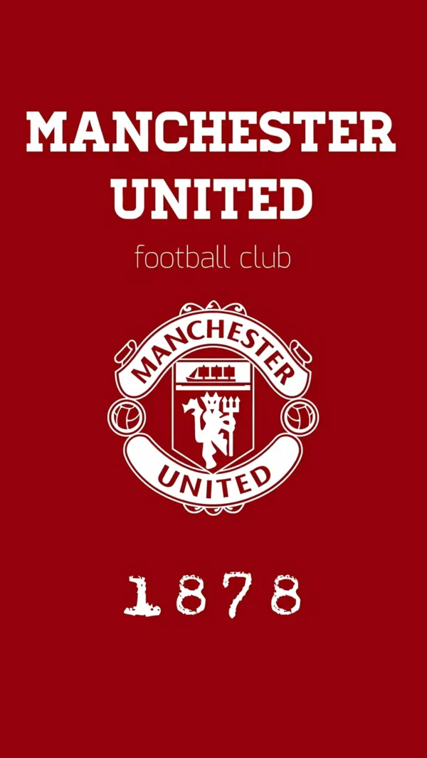 والپیپر لوگوی منچستر یونایتد با کیفیت K4