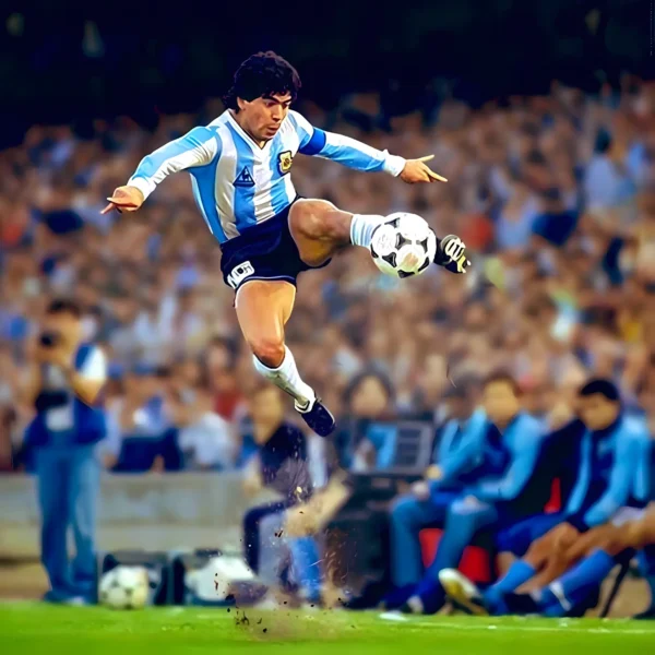 والپیپر مارادونا در جام جهانی ۱۹۸۶