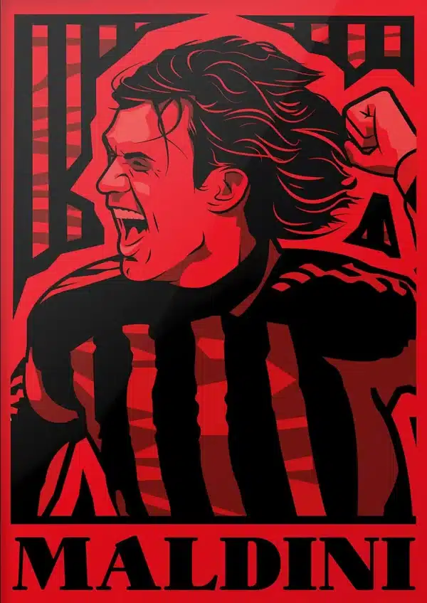 والپیپر مالدینی با لباس تیم ملی ایتالیا