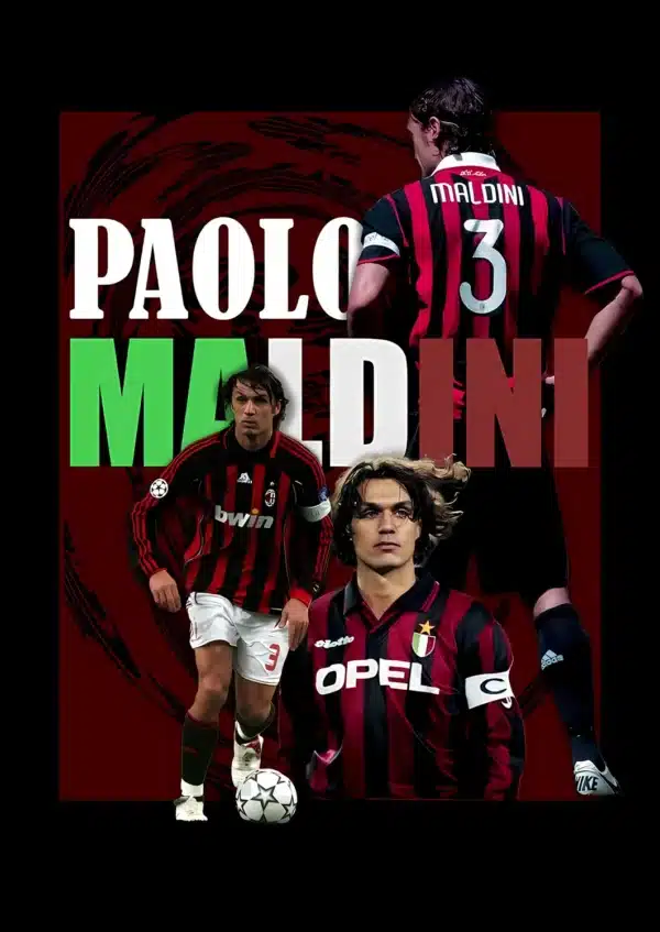 والپیپر مالدینی با لباس تیم ملی ایتالیا