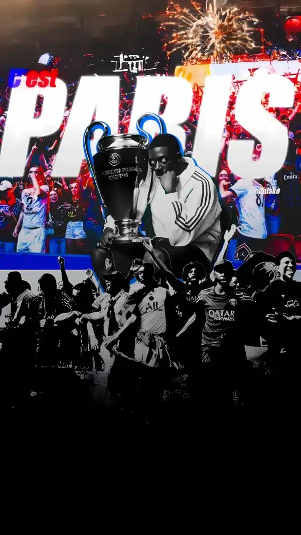 والپیپر پاریس سن ژرمن با حضور لیونل مسی