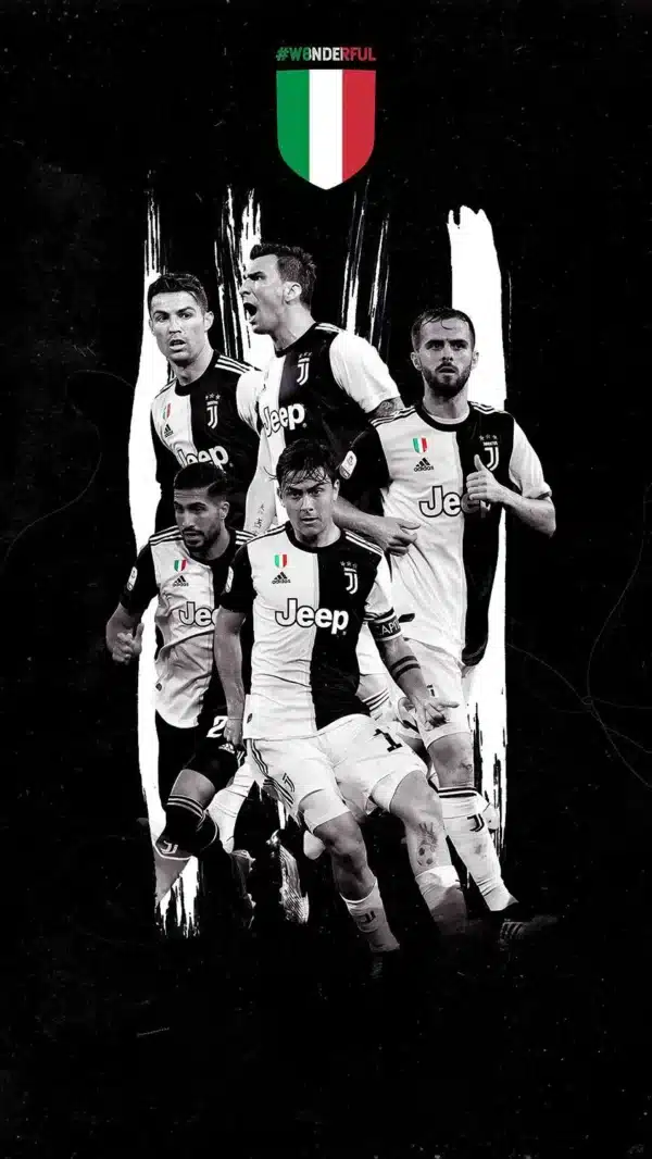 والپیپر یونتوس Juventus دربی تورین درخشش بیانکونری