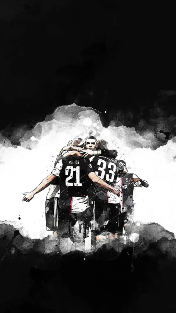 والپیپر یونتوس Juventus دربی تورین درخشش بیانکونری