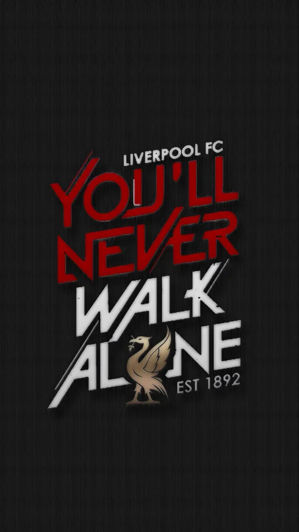 والپیپر لیورپول لوگو نمادین قرمز