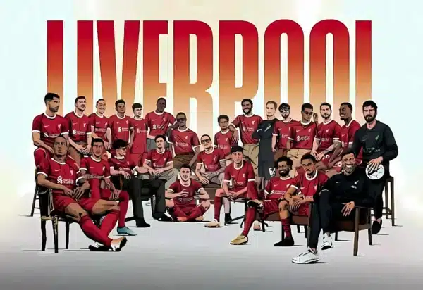 والپیپر لیورپول لوگو نمادین قرمز