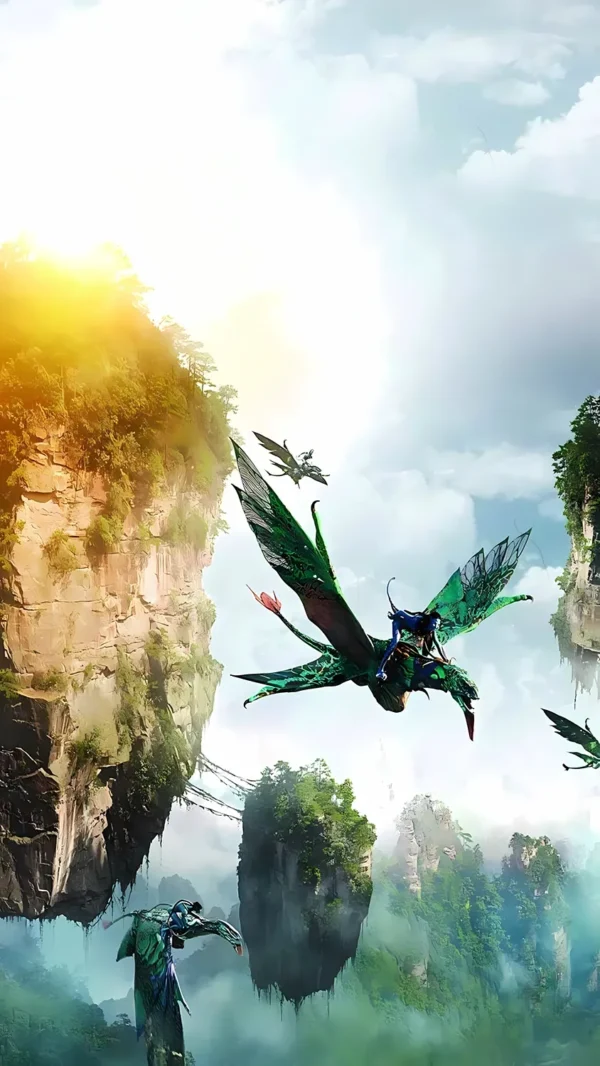 والپیپر نمای پاندورا -Avatar: Fire And Ash 4K