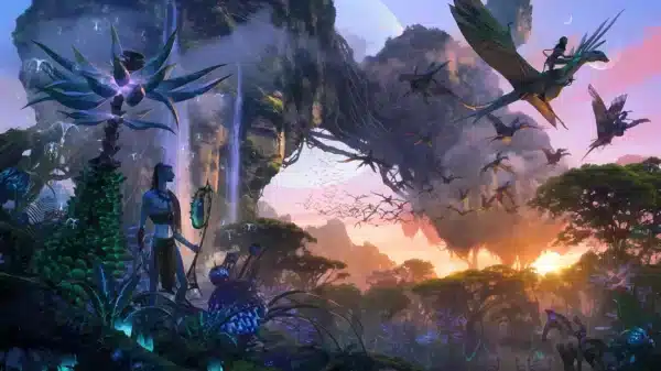 والپیپر نمای پاندورا -Avatar: Fire And Ash 4K