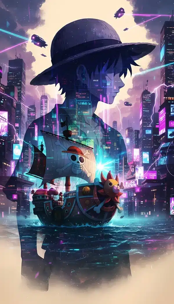 سرزمین Elbaf با معماری باستانی و درخت‌های عظیم - والپیپر Hd