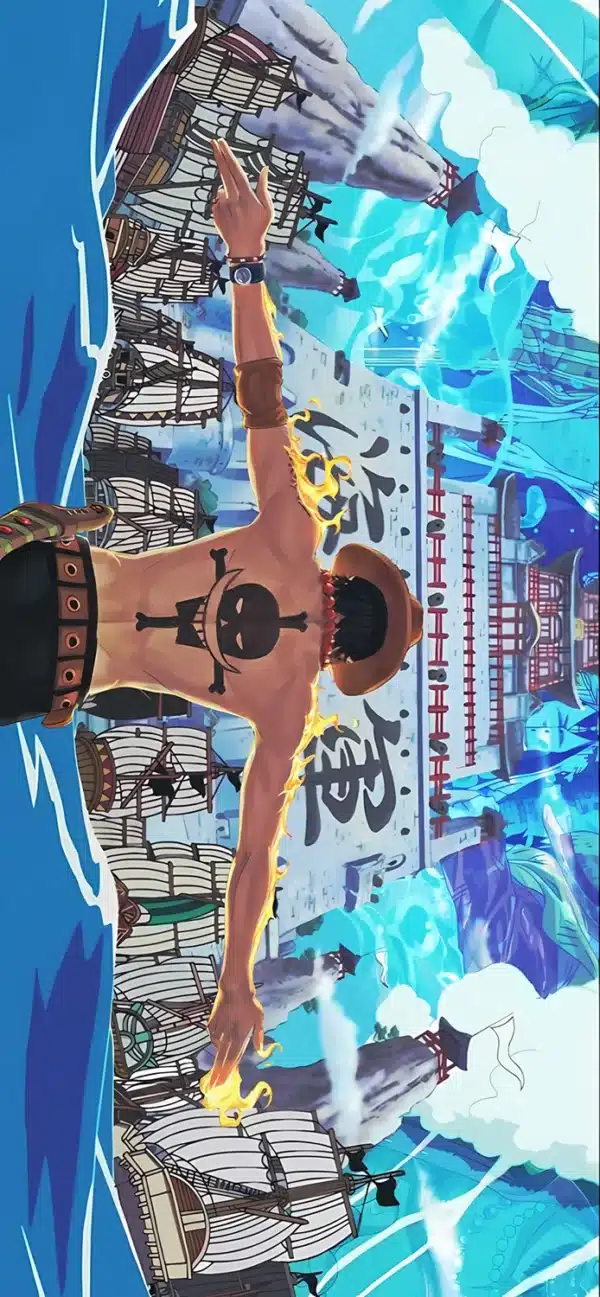 سرزمین Elbaf با معماری باستانی و درخت‌های عظیم - والپیپر Hd