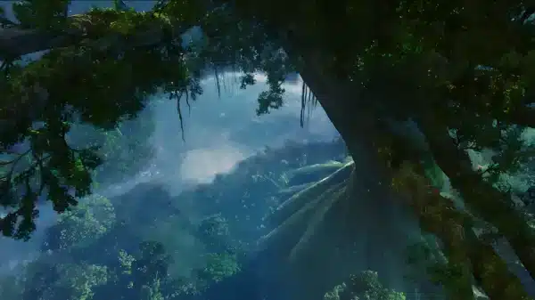 والپیپر جنگل تاریک و رازآلود