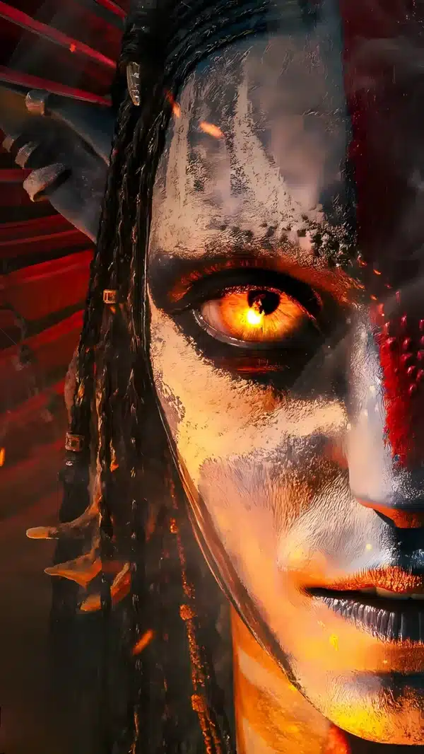 جیک سالی و نیتیری در Avatar: Fire And Ash - والپیپر 4K