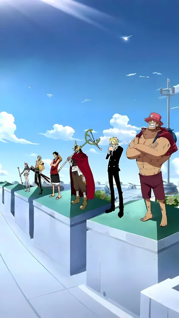 خدمه کلاه‌حصیری در Elbaf - والپیپر 4K