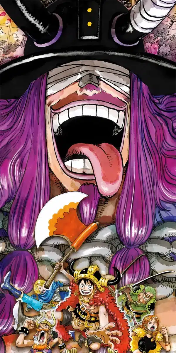 خدمه کلاه‌حصیری در Elbaf - والپیپر 4K