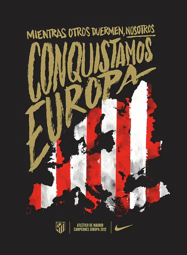 والپیپر Atletico Madrid تم تاریک مینیمال برای گوشی