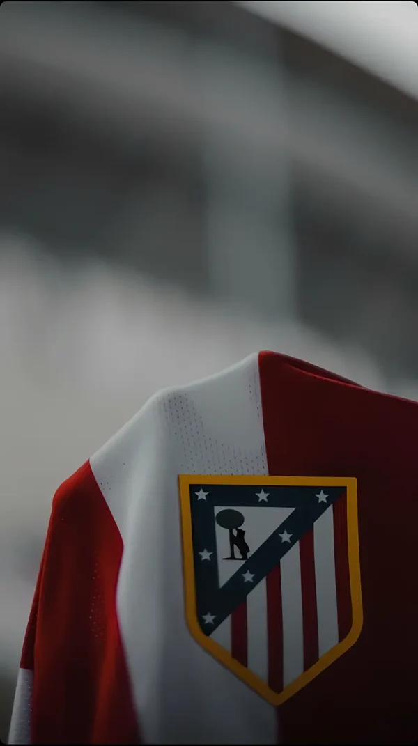 والپیپر Atletico Madrid تم تاریک مینیمال برای گوشی
