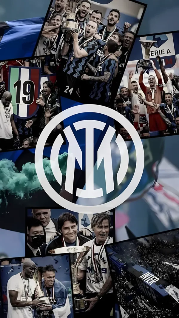 والپیپر اینتر Inter تم تاریک مینیمال برای گوشی