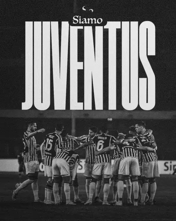 والپیپر یونتوس Juventus تم تاریک مینیمال برای گوشی