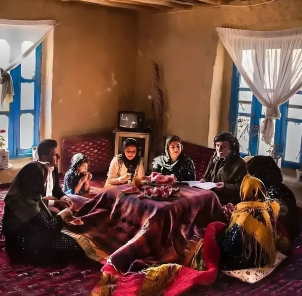 والپیپر شب یلدا با انار قرمز