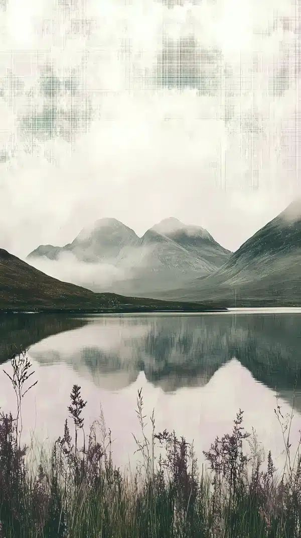 والپیپر طبیعت 2026 جنگل مه‌آلود با نورپردازی سینمایی - Hd