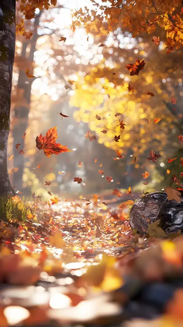 والپیپر طبیعت 2026 جنگل مه‌آلود با نورپردازی سینمایی - Hd