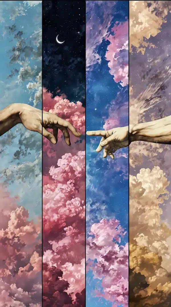 والپیپر مینیمال و انتزاعی 2026 با رنگ‌های Earth Tone - کیفیت 4K