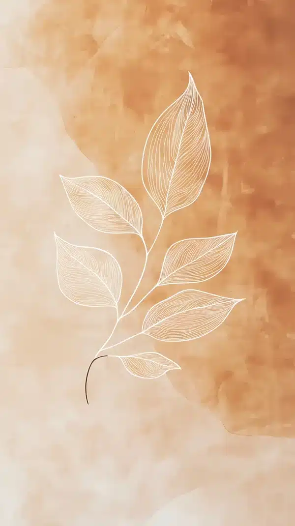 والپیپر مینیمال و انتزاعی 2026 با رنگ‌های Earth Tone - کیفیت 4K