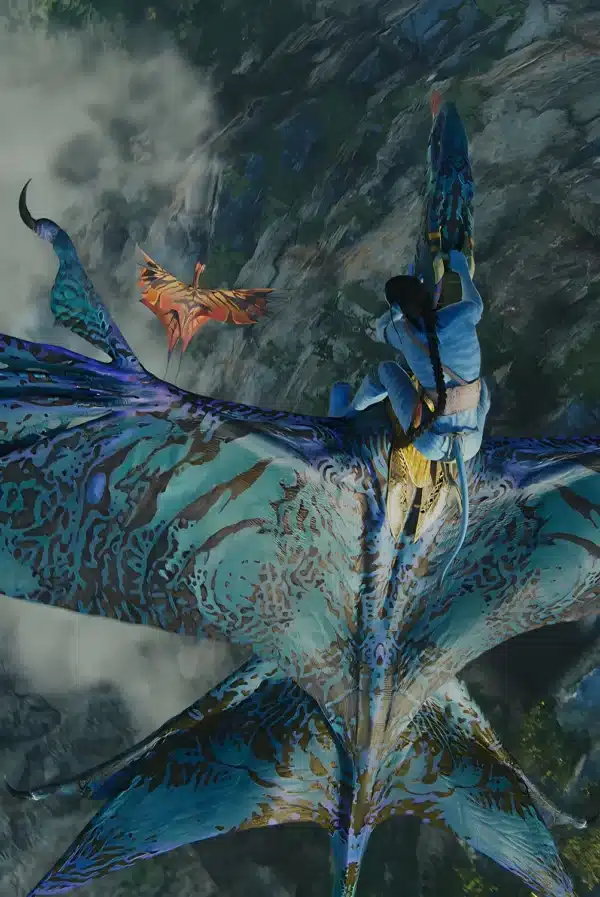 صحنه نبرد هوایی در Avatar: Fire And Ash - والپیپر Hd اکشن