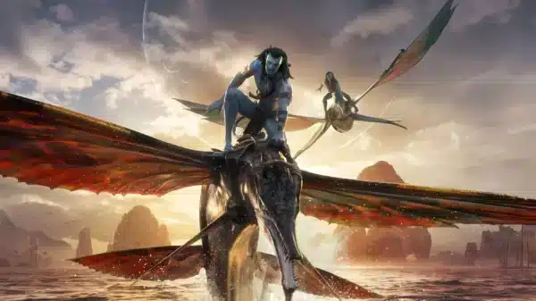 صحنه نبرد هوایی در Avatar: Fire And Ash - والپیپر Hd اکشن