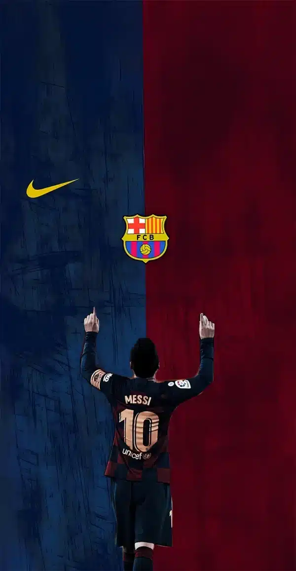 والپیپر Barcelona اسطوره باشگاه لیونل مسی