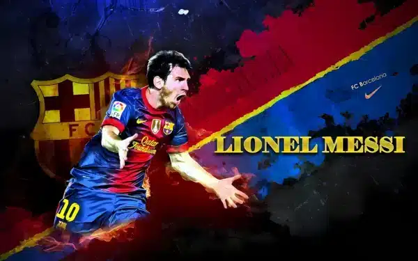 والپیپر Barcelona اسطوره باشگاه لیونل مسی