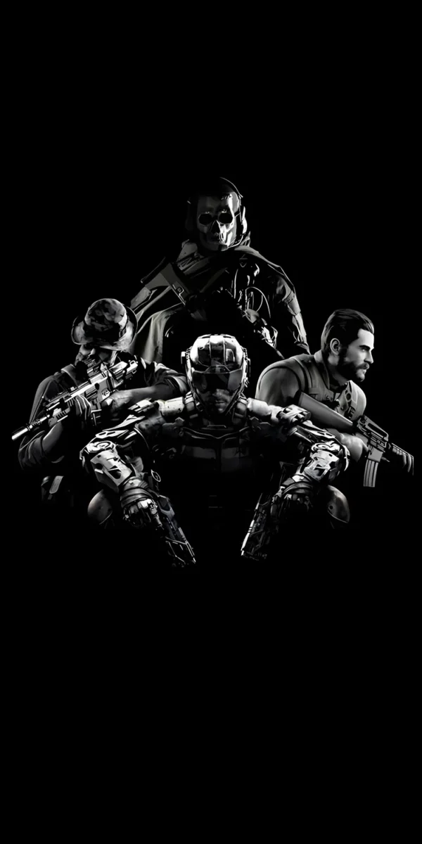 پس زمینه از شخصیت های محبوب بازی کالاف دیوتی