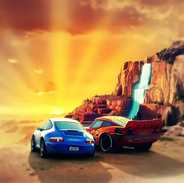 والپیپر ماشین ها سالی پورشه