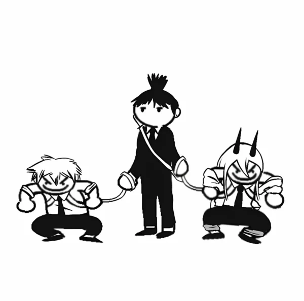 والپیپر مرد اره ای گروهی