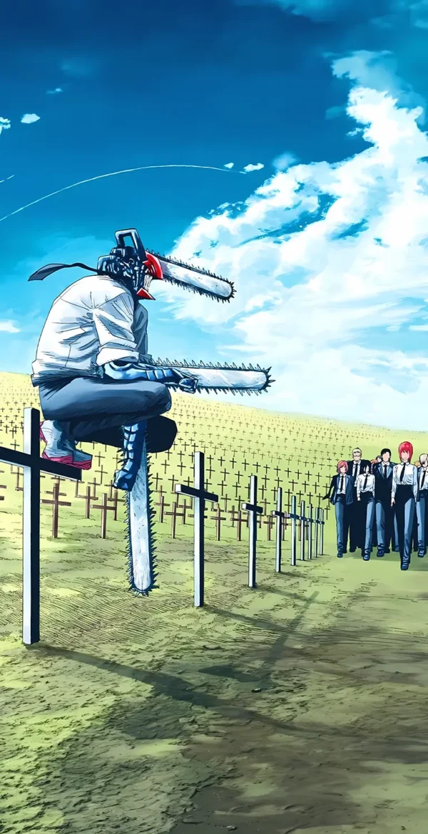 والپیپر مرد اره ای گروهی