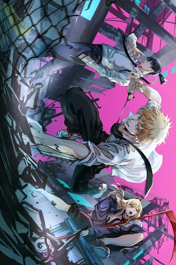 والپیپر مرد اره ای گروهی