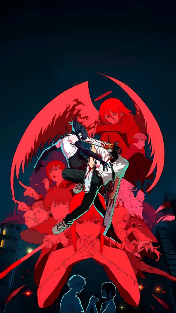 والپیپر مرد اره ای گروهی