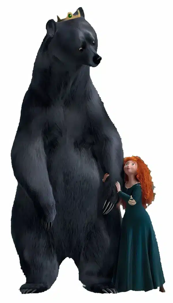 پوستر انیمیشن دلاور با حضور تمام شخصیت‌ها