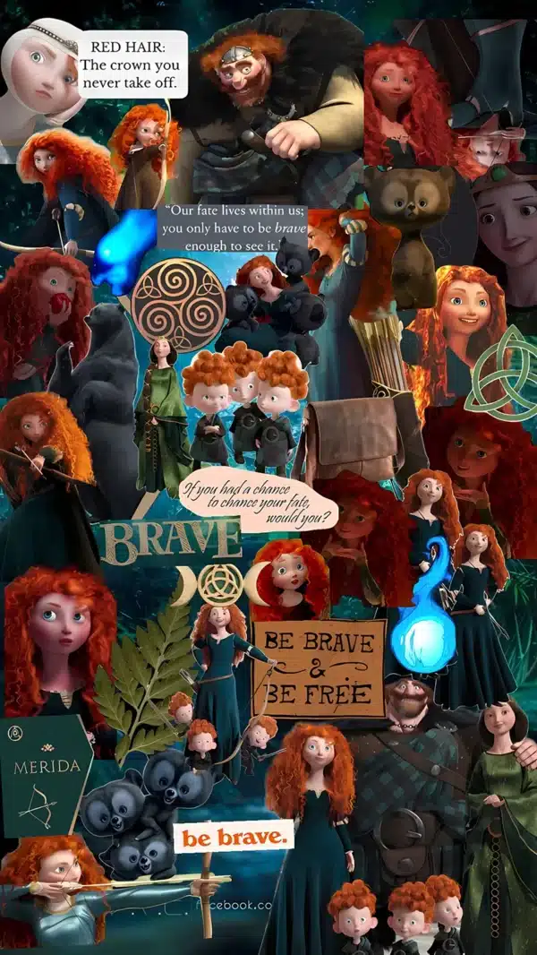 پوستر انیمیشن دلاور با حضور تمام شخصیت‌ها