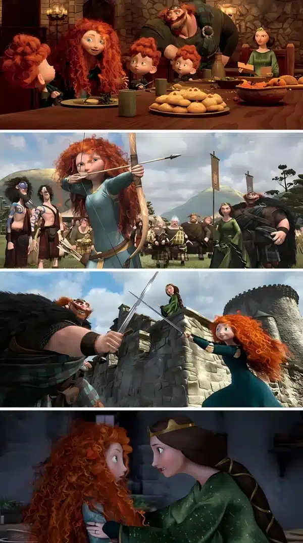 پوستر انیمیشن دلاور با حضور تمام شخصیت‌ها