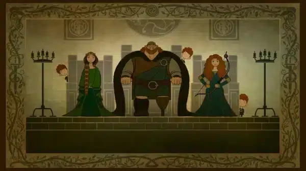 پوستر انیمیشن دلاور با حضور تمام شخصیت‌ها