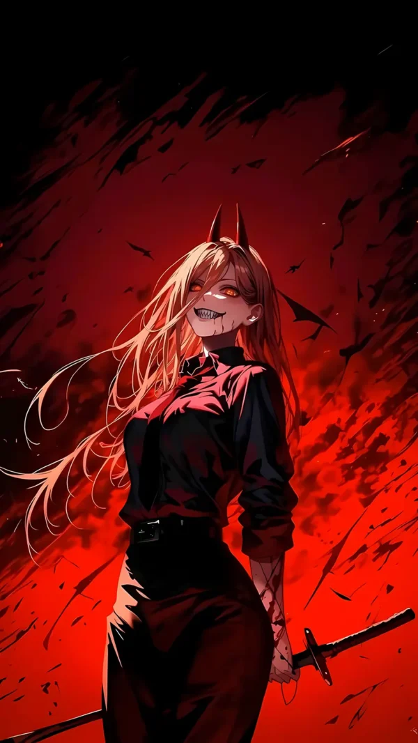 والپیپر مرد اره ای پاور