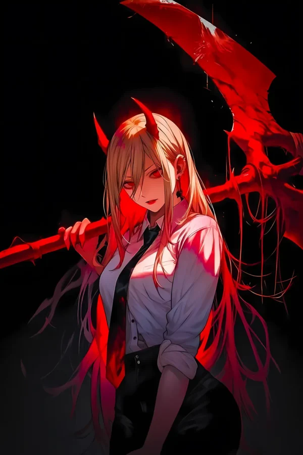 والپیپر مرد اره ای پاور