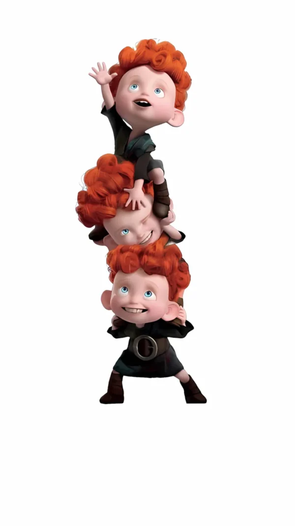 عکس بامزه سه برادر مریدا که تبدیل به خرس شده‌اند