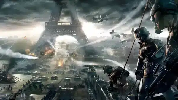 پس زمینه از صحنات هیجان انگیز بازی کالاف دیوتی