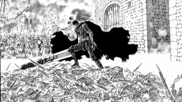 والپیپر برزرک سبک مانگا سیاه و سفید